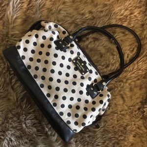 Kate Spade Black and Tan handbag